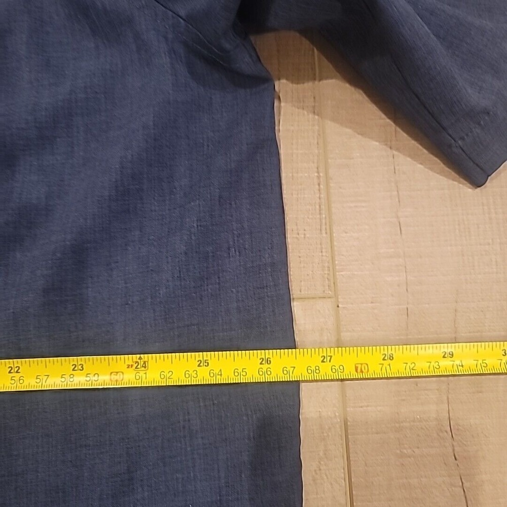 Orvis, size, XXL, blue two pocket, spread collar, short sleeve shirt - Picture 8 of 8